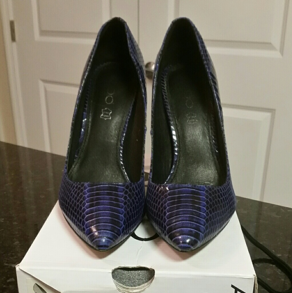 ALDO Snakeskin Pumps